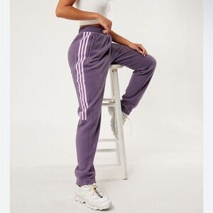 Adidas Eco Violet Tiro Sherpa Fleece Pants